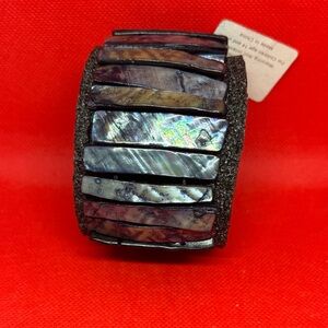 Vintage Multicolor Shell Bracelet